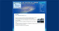 Desktop Screenshot of les-truites-du-lignon.com